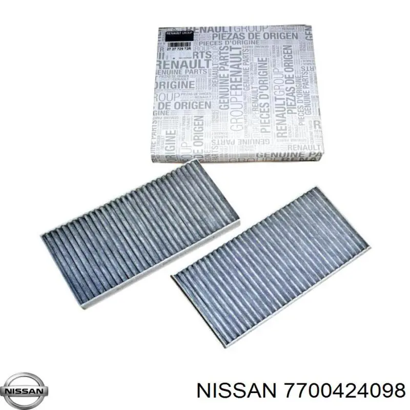 7700424098 Nissan filtro de habitáculo