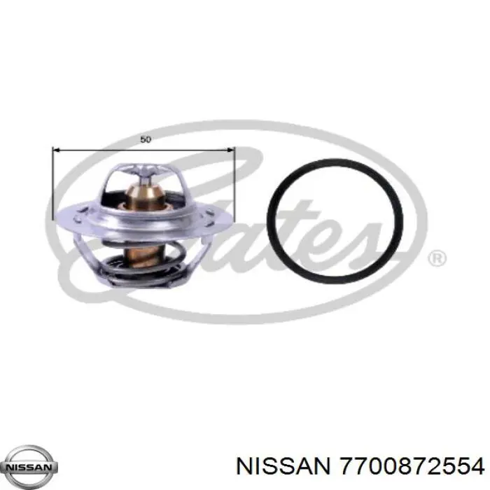 7700872554 Nissan termostato, refrigerante