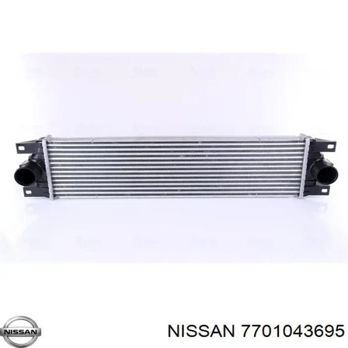 7701043695 Nissan radiador de aire de admisión