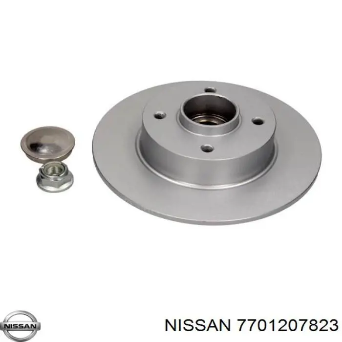 7701207823 Nissan disco de freno trasero