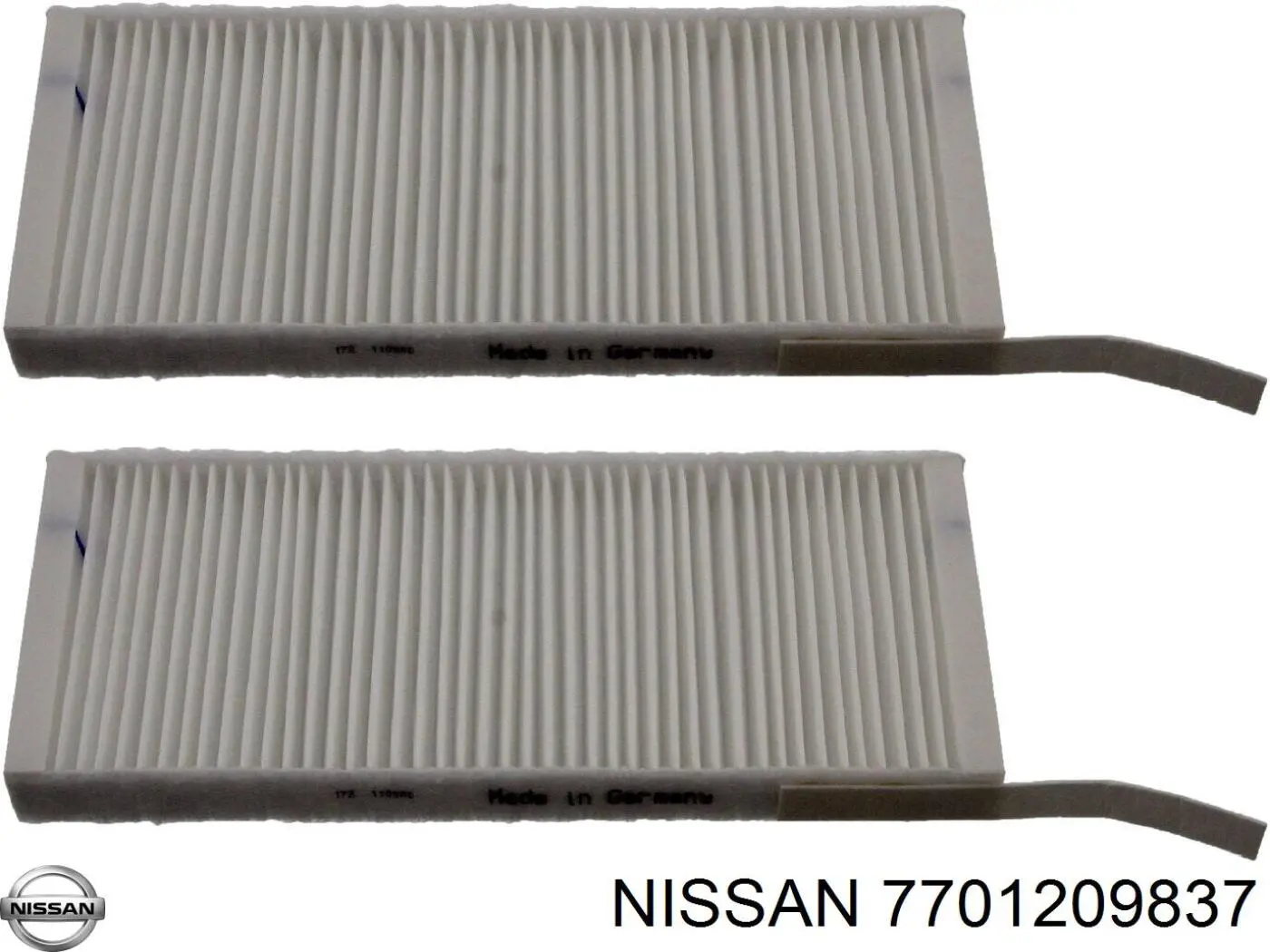 7701209837 Nissan filtro de habitáculo