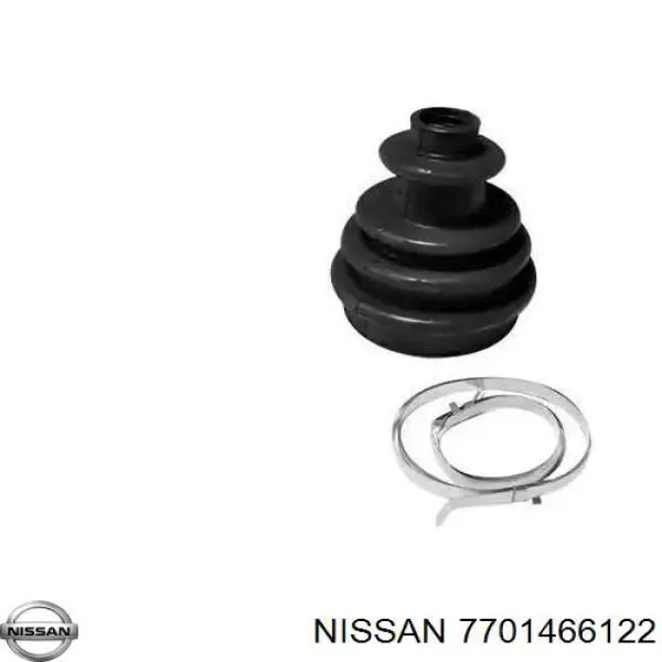 7701466122 Nissan fuelle, árbol de transmisión delantero exterior