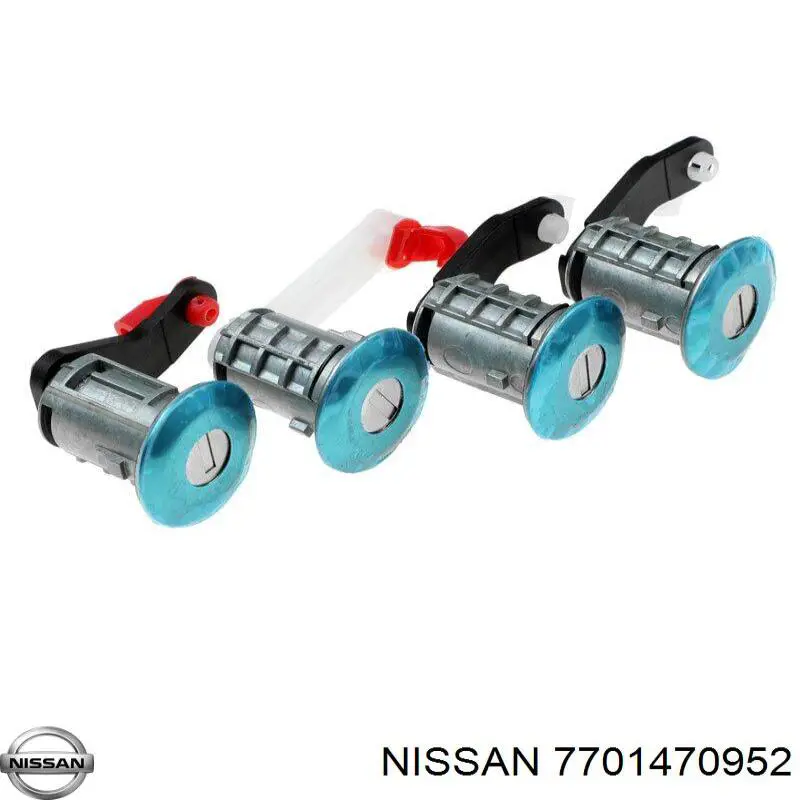 7701470952 Nissan cilindro de cerradura de puerta delantera