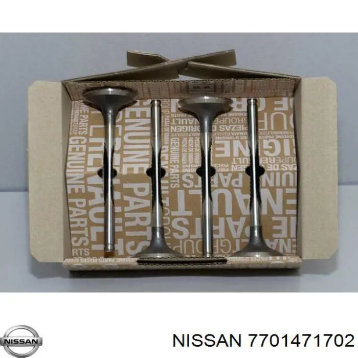 7701471702 Nissan válvula de admisión