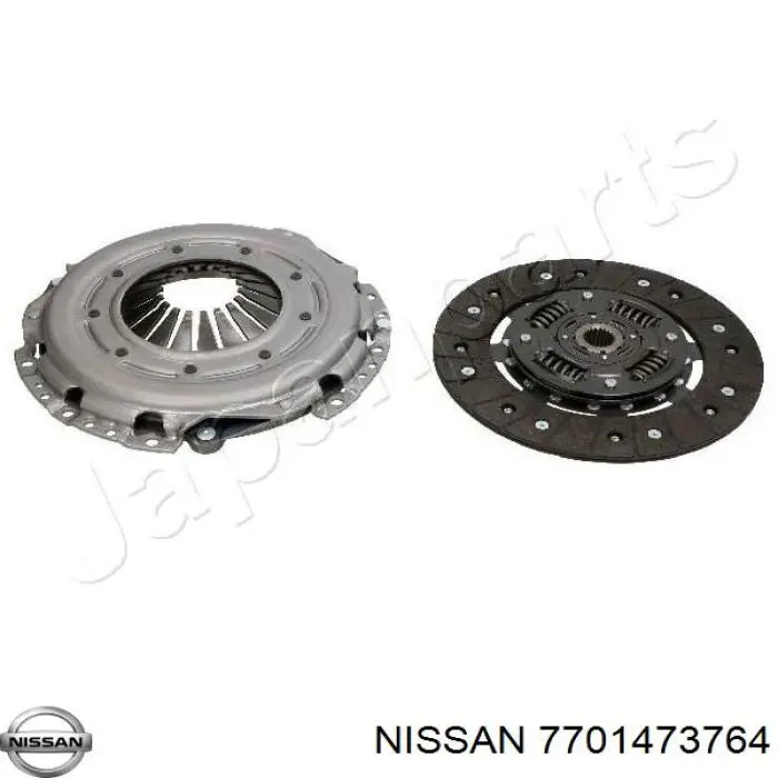 7701473764 Nissan kit de embrague (3 partes)