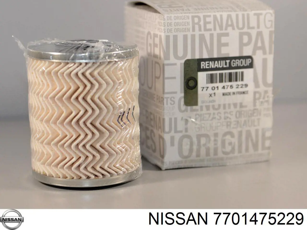 7701475229 Nissan filtro combustible