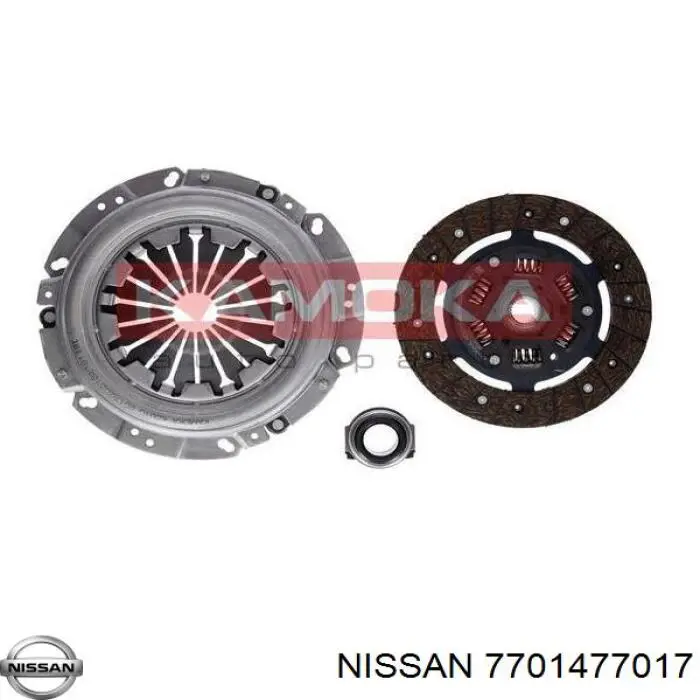 7701477017 Nissan kit de embrague (3 partes)