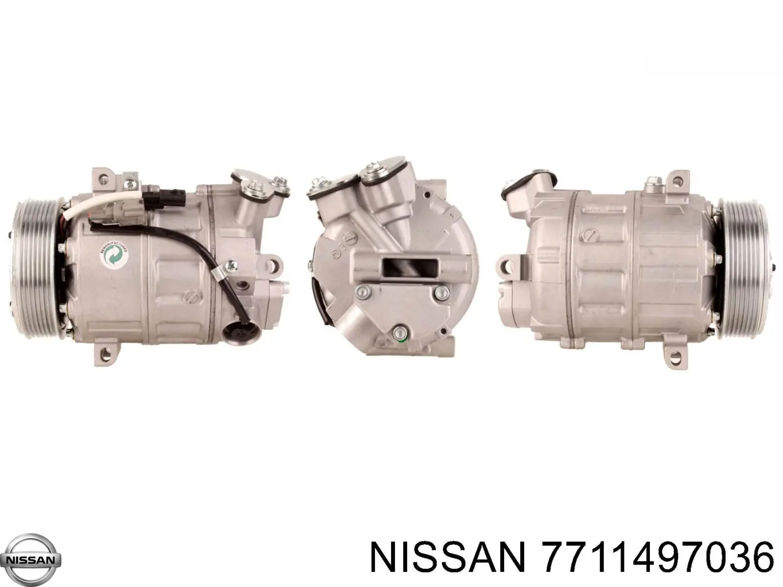 7711497036 Nissan compresor de aire acondicionado