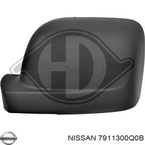 7911300Q0B Nissan refuerzo paragolpes trasero