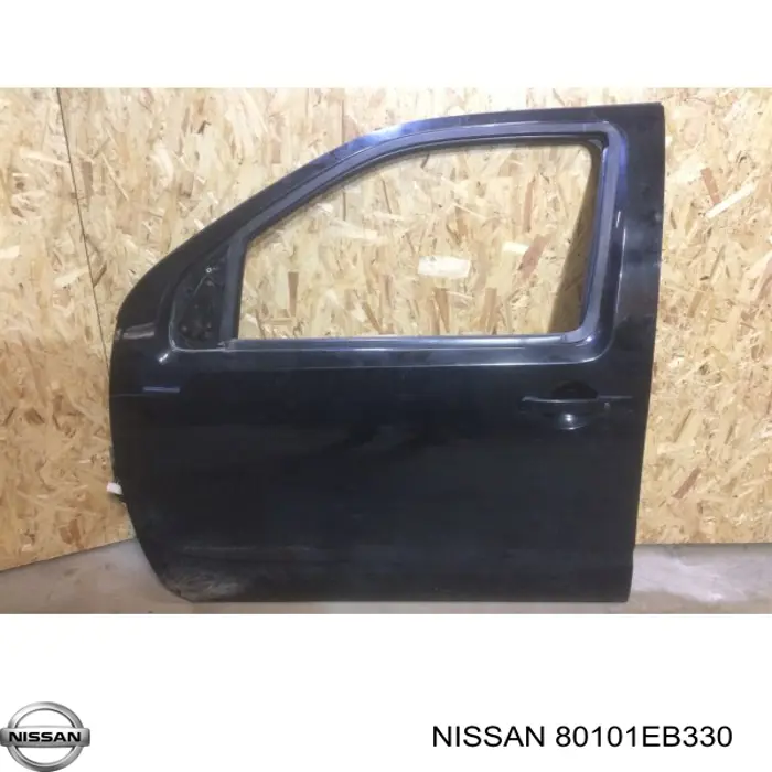  Puerta delantera izquierda para Nissan Navara D40M