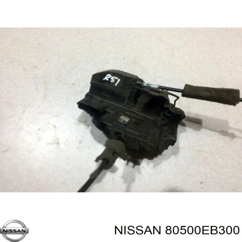  Cerradura de puerta delantera derecha para Nissan Navara D40M