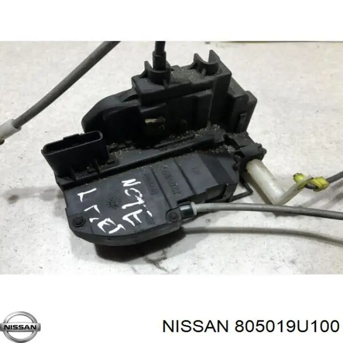  Cerradura de puerta delantera izquierda para Nissan Note E11