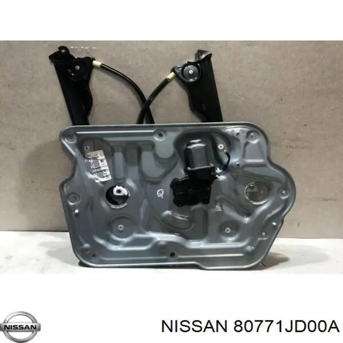 80771JD00A Nissan mecanismo de elevalunas, puerta delantera izquierda