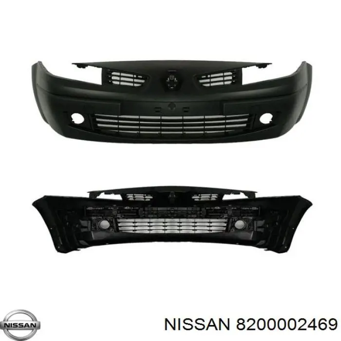 8200002469 Nissan faro antiniebla izquierdo