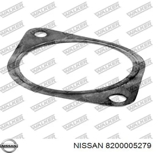 8200005279 Nissan junta de tubo de escape silenciador