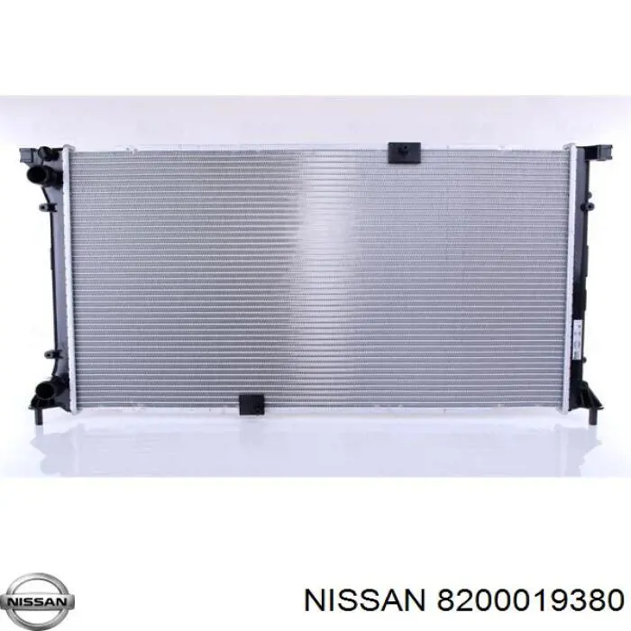 8200019380 Nissan radiador refrigeración del motor