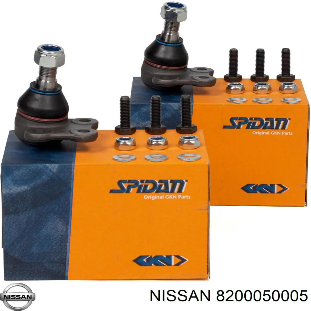 8200050005 Nissan muelle de suspensión eje trasero