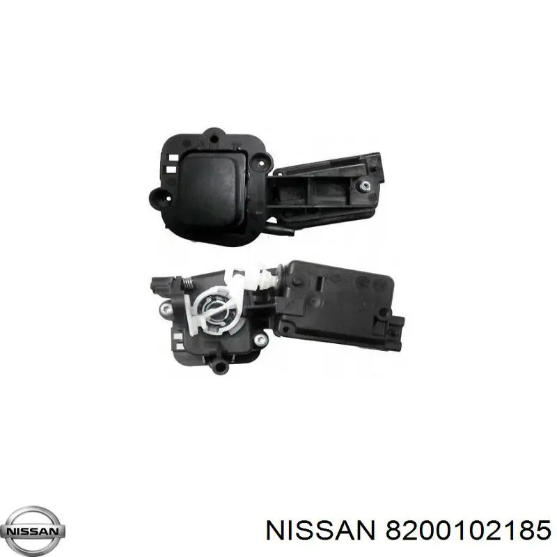 8200102185 Nissan boton de accion de bloqueo de la tapa maletero (3/5 puertas traseras)