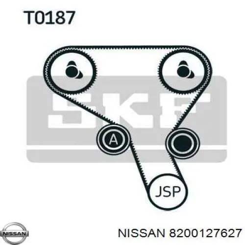 8200127627 Nissan correa distribucion