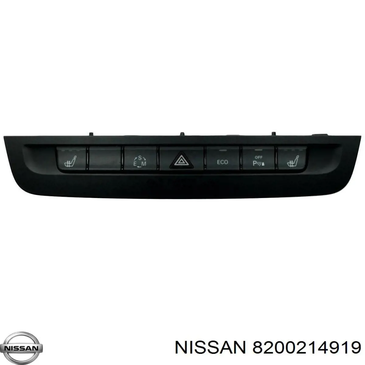 8200214919 Nissan unidad de control espejo de la puerta