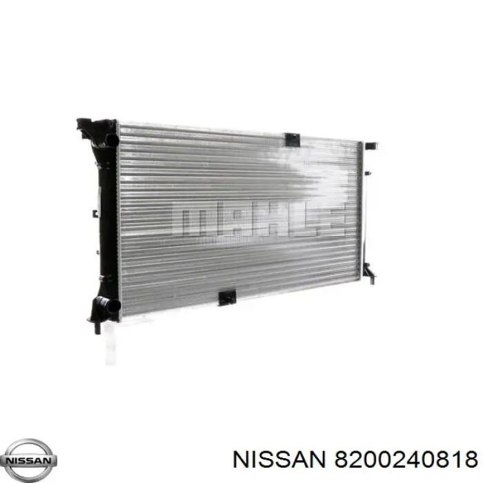 8200240818 Nissan radiador refrigeración del motor