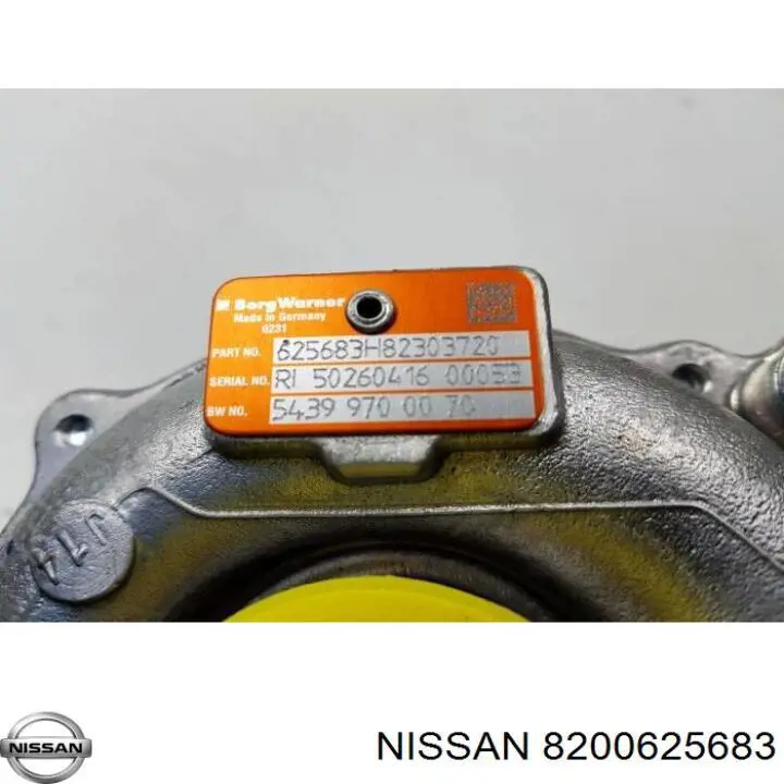 8200625683 Nissan turbocompresor