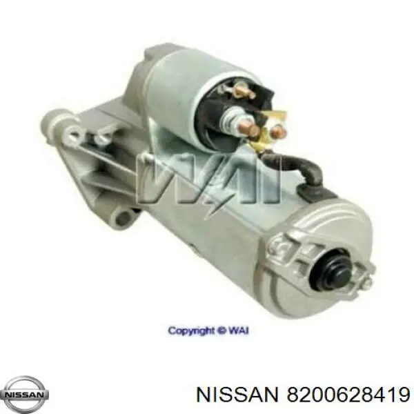 8200628419 Nissan motor de arranque