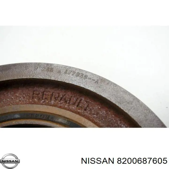 8200687605 Nissan polea, cigüeñal