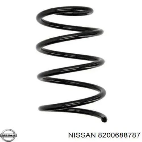 8200688787 Nissan muelle de suspensión eje delantero