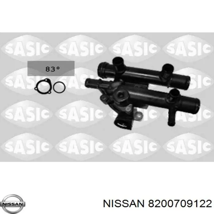 8200709122 Nissan caja del termostato