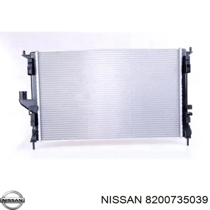 8200735039 Nissan radiador refrigeración del motor