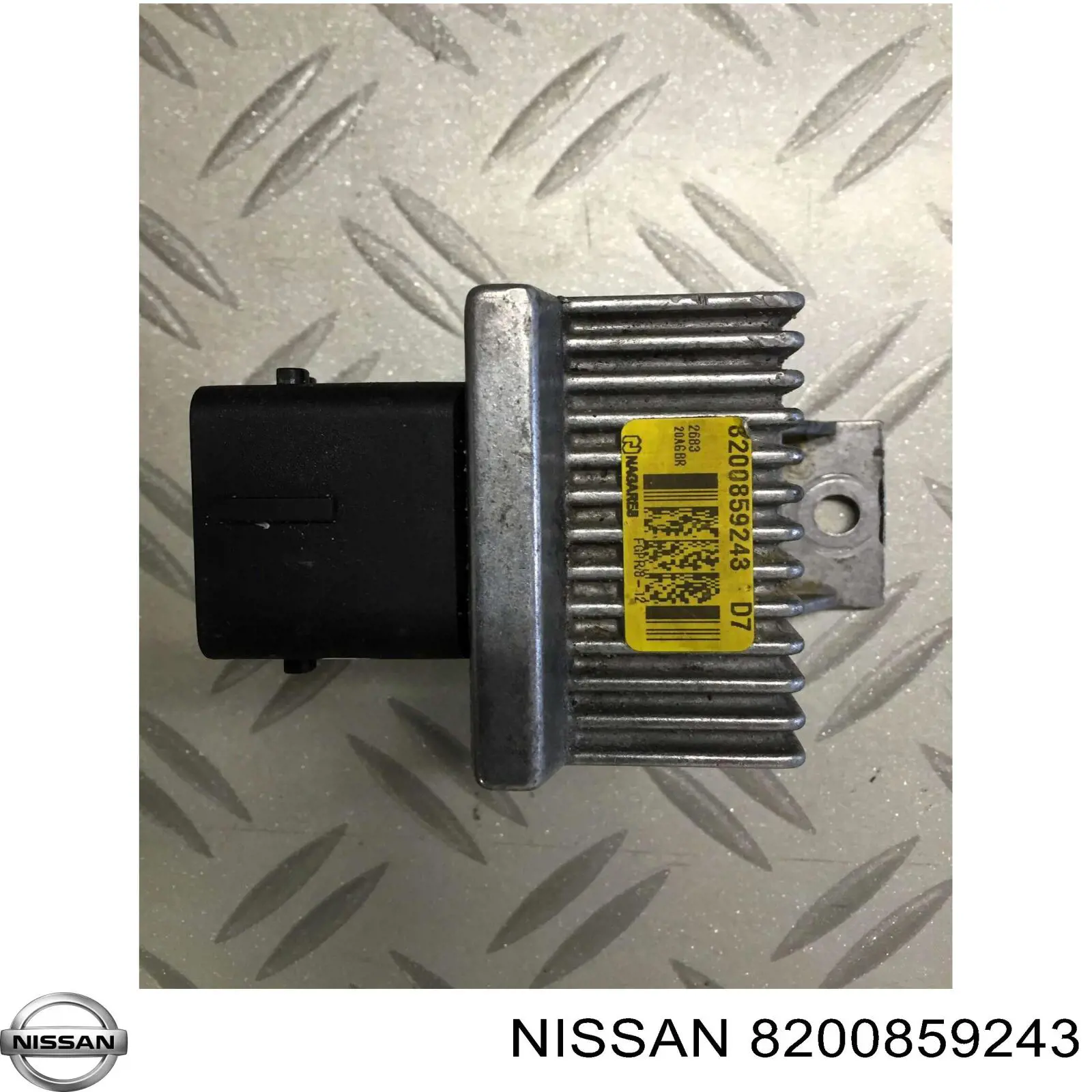 8200859243 Nissan relé de bujía de precalentamiento