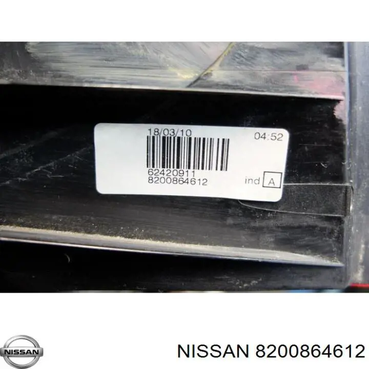 8200864612 Nissan piloto posterior izquierdo