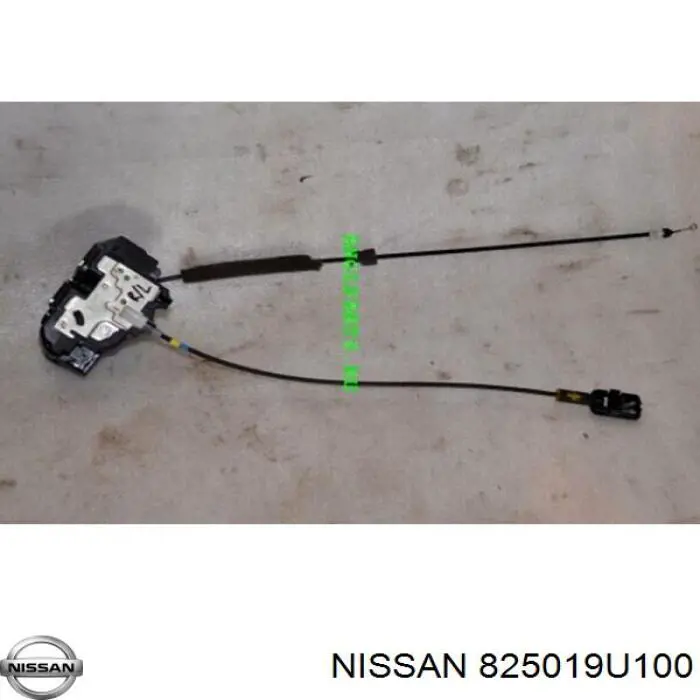  Cerradura de puerta trasera izquierda para Nissan Note E11