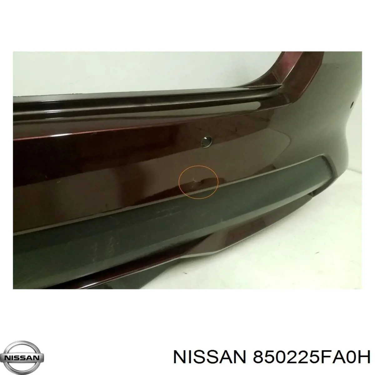  Parachoques trasero para Nissan Micra K14