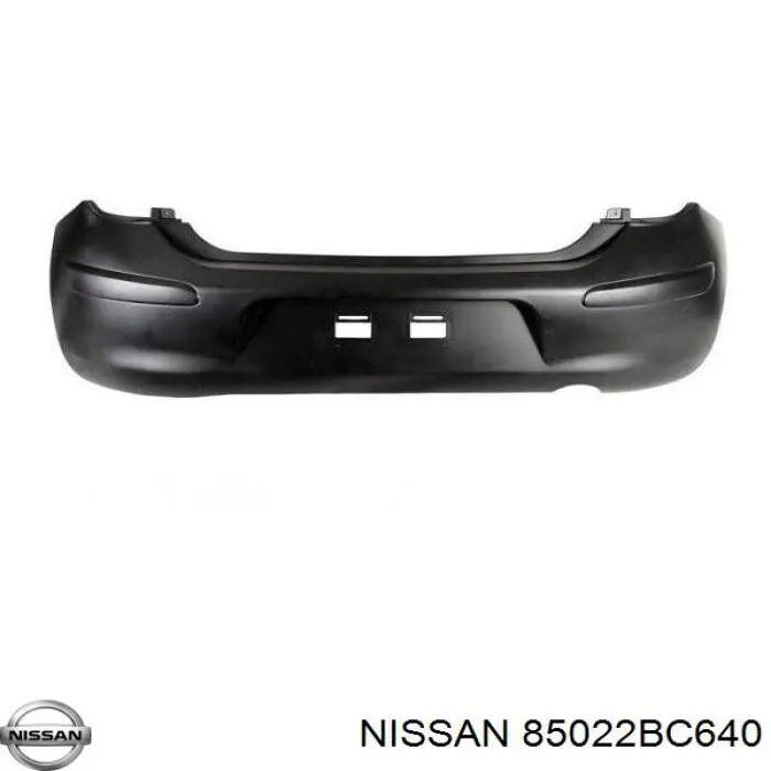  Parachoques trasero para Nissan Micra K12