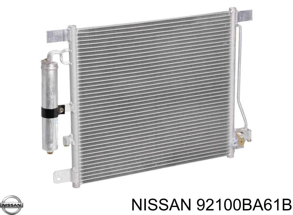 92100BA61B Nissan condensador aire acondicionado