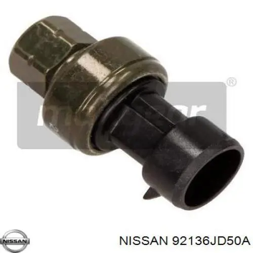 92136JD50A Nissan presostato, aire acondicionado