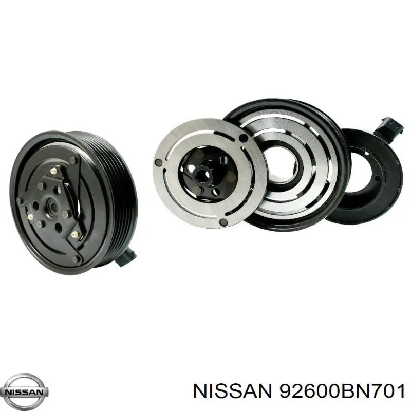 92600BN701 Nissan compresor de aire acondicionado