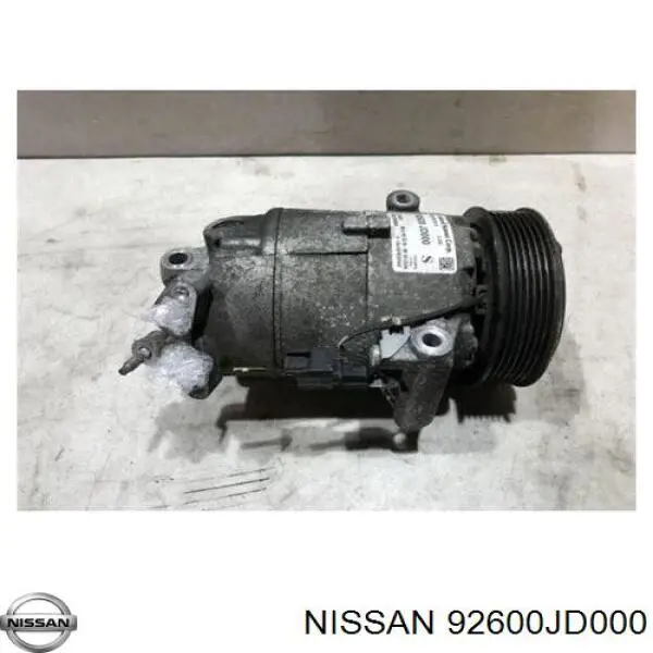 92600JD000 Nissan compresor de aire acondicionado