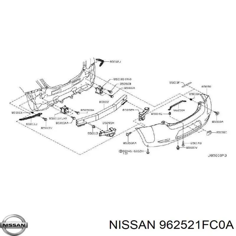 962521FC0A Nissan 