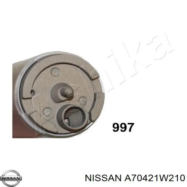 A70421W210 Nissan elemento de turbina de bomba de combustible