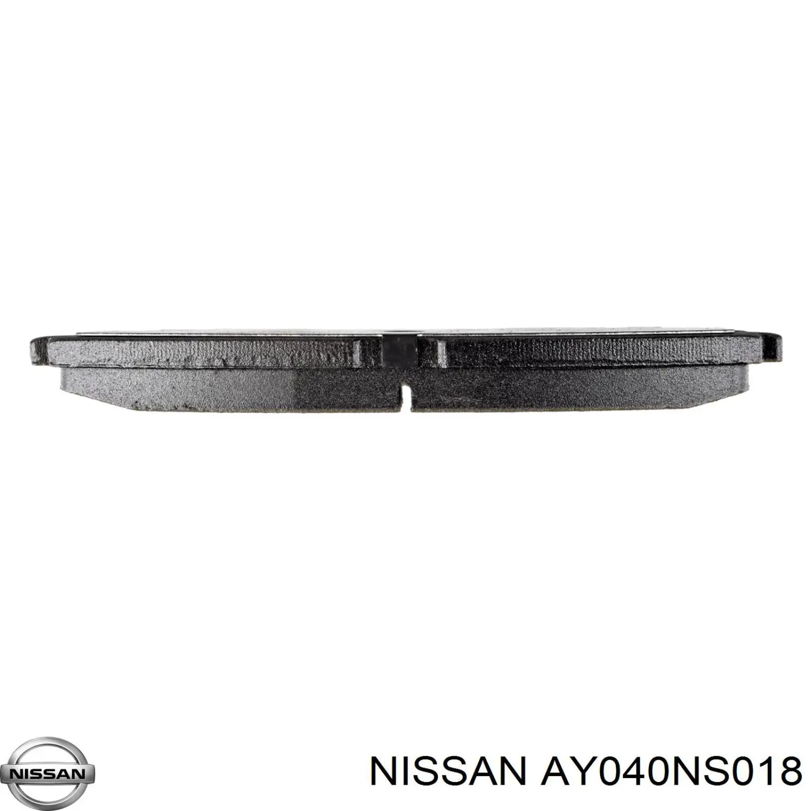 AY040NS018 Nissan pastillas de freno delanteras