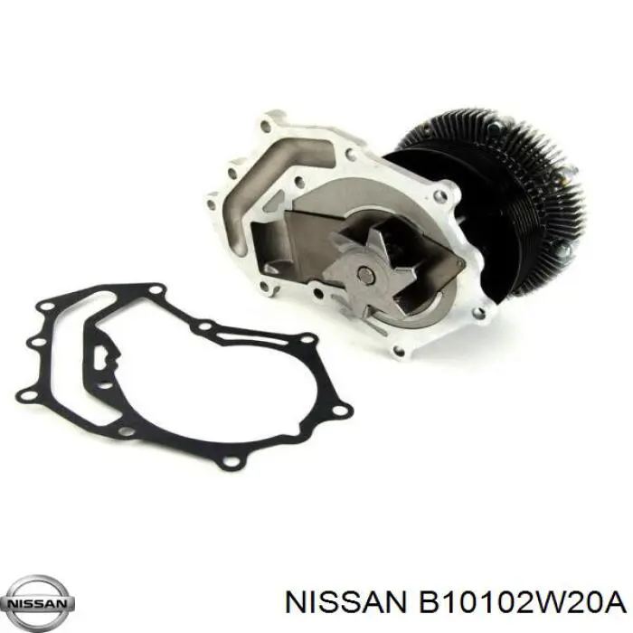 B10102W20A Nissan bomba de agua