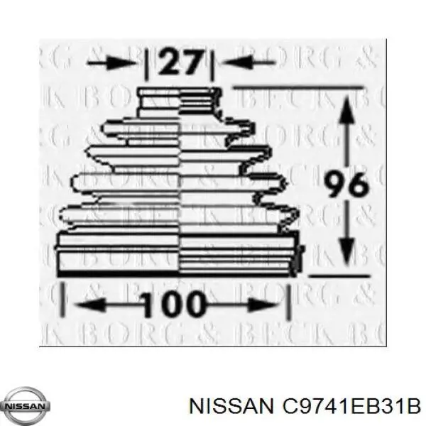  Fuelle, árbol de transmisión trasero interior para Nissan Pathfinder R51M