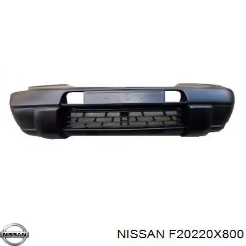 277107-Z Nissan parachoques delantero