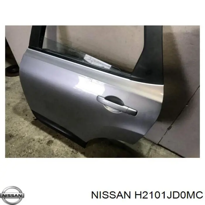 H2101JD0MC Nissan puerta trasera izquierda