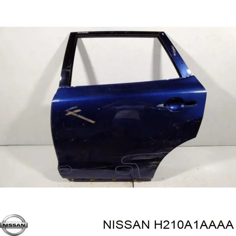  Puerta trasera izquierda para Nissan Murano Z51