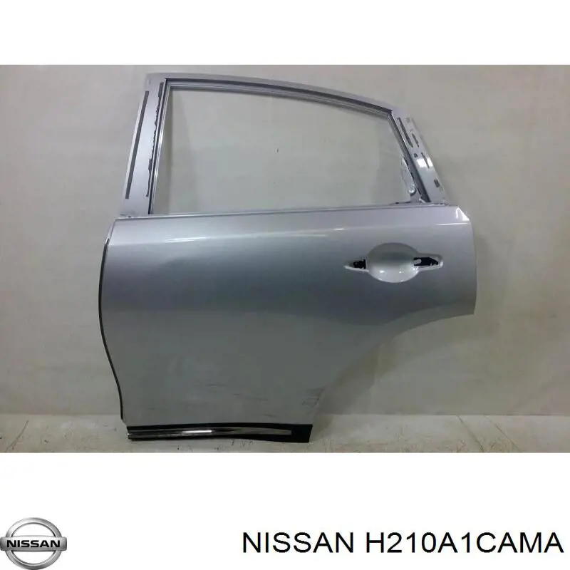  Puerta trasera izquierda para Infiniti FX S51