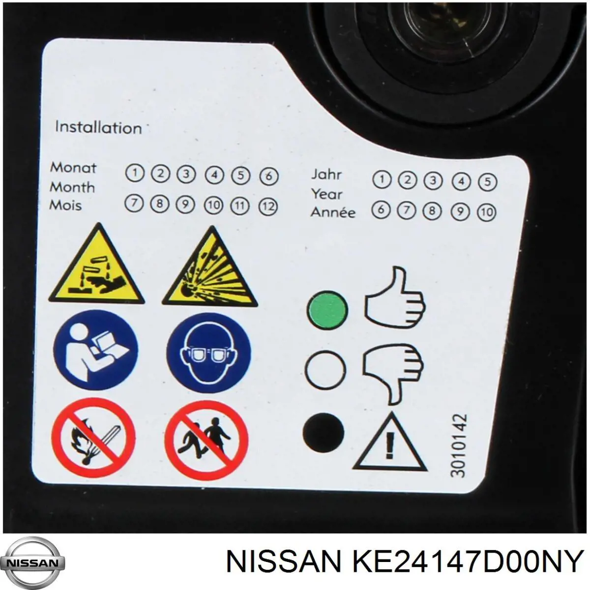 KE24147D00NY Nissan batería de arranque